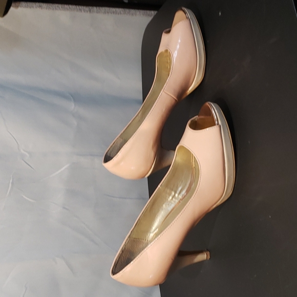 Bandolino Shoes Patent Leather High Heels By Bandolino Two Tone